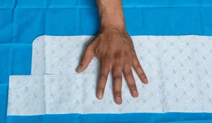 Water-Jel - Sterylny opatrunek na oparzenia - 20 x 55 cm - Apteczki i materiały opatrunkowe - miniaturka - grafika 2