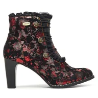 Botki damskie - Botki Laura Vita Alcbaneo 130 Czarny - miniaturka - grafika 1