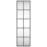 Lustra - Lustro ścienne, czarne, 30x100 cm, prostokątne, żelazo  Lumarko! - miniaturka - grafika 1