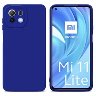 Etui i futerały do telefonów - Pokrowiec Etui Do Xiaomi Mi 11 LITE (4G / 5G) / 11 LITE NE w FLUID NIEBIESKI TPU Silikonowe Obudowa Ochronny Case Cover Cadorabo - miniaturka - grafika 1
