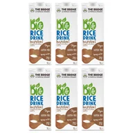 Napoje roślinne - The Bridge Napój ryżowy z orzechami laskowymi bez glutenu Zestaw 6 x 1 L Bio - żywność - miniaturka - grafika 1