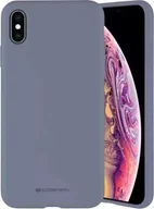Etui i futerały do telefonów - 4kom.pl Etui na telefon Mercury Silicone do iPhone X/Xs lawendowy /lavender gray - miniaturka - grafika 1