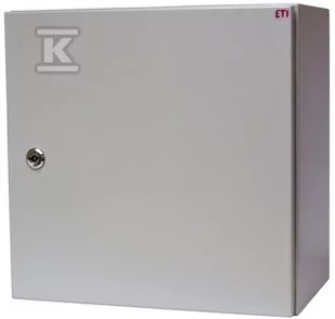 ETI polam Obudowa metalowa 600x600x250mm IP65 z płytą ETIBOX GT 60-60-25 001102123 001102123 - Rozdzielnie elektryczne - miniaturka - grafika 1