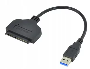 Kabel Adapter Przewód Usb 3.0 - Sata Dysk Ssd 2,5' Shiru - Kable komputerowe i do monitorów - miniaturka - grafika 1
