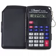 Kalkulatory - Kalkulator Kieszonkowy 8 Cyfr Brelok Składany Etui - miniaturka - grafika 1