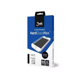 3MK Szkło HardGlass Max Galaxy A71, czarne 5903108227094 - Szkła hartowane na telefon - miniaturka - grafika 1