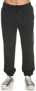 spodnie dresowe męskie QUIKSILVER GRAPHIC PANT Black - KVJ0 - Spodnie sportowe męskie - miniaturka - grafika 1