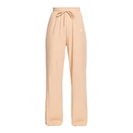 Spodnie damskie - Damskie Spodnie ROXY RISE & VIBE RIB WIDE LEG PANTS ERJNP03556-TGE0 – Beżowy - miniaturka - grafika 1