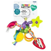Zabawki interaktywne dla dzieci - Tomy Aktywny supełek pluszowy Lamaze LC27128 - miniaturka - grafika 1