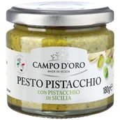Pasty warzywne - Pesto z pistacji słoik 180g Campo D'oro - miniaturka - grafika 1