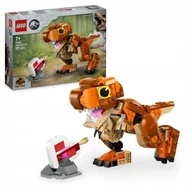 Klocki - LEGO Jurassic World - Mały Dinozaur Tyranozaur ZESTAW LEGO PREZENT DLA CHŁOPCA - miniaturka - grafika 1