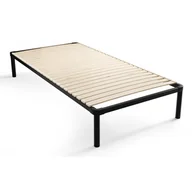 Stelaże pod materac - Łóżko do sypialni 90x200 cm samonośny stelaż metalowy LACHTI - miniaturka - grafika 1