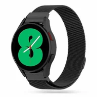 Akcesoria do smartwatchy - Tech-Protect Bransoleta Milaneseband 2 Samsung Galaxy Watch 4 40/42/44/46mm Black THP759BLK - miniaturka - grafika 1