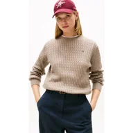 Swetry damskie - Tommy Hilfiger Sweter Regular Fit - miniaturka - grafika 1