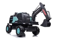Pojazdy elektryczne dla dzieci - Koparka Na Akumulator Volvo DK-VE888 Niebieska LEAN CARS - miniaturka - grafika 1