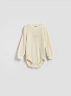 Reserved - Strukturalne body - złamana biel - Body dla niemowląt - miniaturka - grafika 1