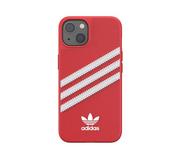 Etui i futerały do telefonów - Adidas Snap case z 3 paskami do iPhone 13 Mini (czerwony) - miniaturka - grafika 1