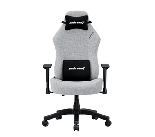 Anda Seat Luna L Gamingowy do 110kg Tkanina Szary - Fotele gamingowe - miniaturka - grafika 1
