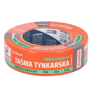 Blue Dolphin taśma tynkarska 38 mm x 50 m - Folie i taśmy malarskie - miniaturka - grafika 1