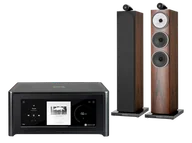 Zestawy stereo - NAD M10 v2 (czarny) + 703 S3 (mokka) - miniaturka - grafika 1