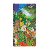 Szkolne artykuły papiernicze - Notatnik moon garden slim w linię PB5454-2 - miniaturka - grafika 1