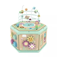 Maty piankowe - Tooky Toy: 7 w 1 pudełko edukacyjne, drewniane - miniaturka - grafika 1