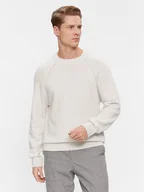Swetry męskie - Calvin Klein Sweter K10K111954 Écru Regular Fit - miniaturka - grafika 1