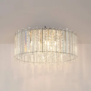 Lucande Limana kryształowa lampa sufitowa, 50 cm - Lampy sufitowe - miniaturka - grafika 5