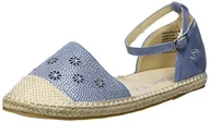 Espadryle damskie - TOM TAILOR Dziewczęce espadryle 3274106, niebieski - Ltjeans - 33 EU - miniaturka - grafika 1