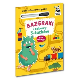 Bazgraki i zabawy 3-latków - Książki edukacyjne - miniaturka - grafika 1