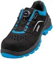 Obuwie robocze - Uvex Unisex Low Shoe 69382 S1P Size 38 PU niskie perforowane buty S1 P SRC W11, Nero, Blu, EU - miniaturka - grafika 1