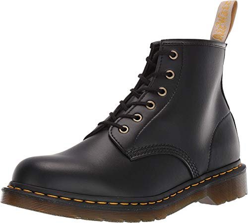 Dr. Martens Męskie wegańskie buty 101, modne kozaki, 45 EU, czarny, 37 EU