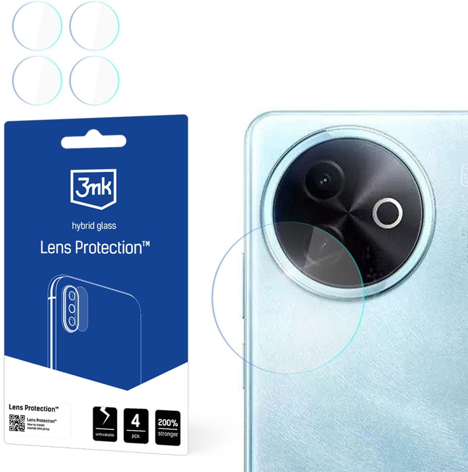 VIVO Y39 5G - 3MK LENS PROTECTION