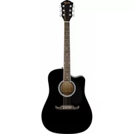 Gitary akustyczne - Fender FA-125CE Dreadnought Black WN - miniaturka - grafika 1