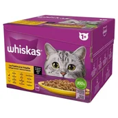 Mokra karma dla kotów - WHISKAS Kurczak kaczka drób indyk w sosie 24x85g - miniaturka - grafika 1