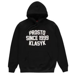 Bluza Prosto Klasyk Hoodie Peska KL222MSWE2032 - czarna - Bluzy sportowe męskie - miniaturka - grafika 1