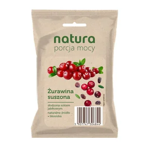 Żurawina Suszona 40 G - Owoce świeże i suszone - miniaturka - grafika 1
