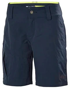 Helly Hansen Damskie szybkoschnące szorty cargo, 38, granatowe - Spodenki damskie - miniaturka - grafika 1
