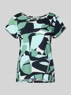 Koszulki i topy damskie - T-shirt o kroju regular fit z czystej bawełny - miniaturka - grafika 1