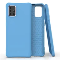 Etui i futerały do telefonów - Soft Color Case elastyczne żelowe etui do Samsung Galaxy A71 niebieski - miniaturka - grafika 1