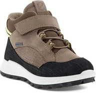 Moda i Uroda OUTLET - Ecco EXOSTRIKE Kids Ankle Boot, czarne/taupe/taupe, 30 EU - miniaturka - grafika 1