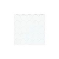 Zawiasy, okucia i inne akcesoria - Zaślepka samoprzylepna biała ANDPOL - miniaturka - grafika 1