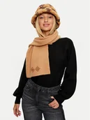 Apaszki i szaliki damskie - Guess Szal AW5178 POL03 Brązowy - miniaturka - grafika 1