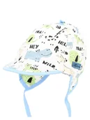 Czapki damskie - Czapka letnia chłopięca z uszkami zwierzątka 44-46 YOCLUB - miniaturka - grafika 1
