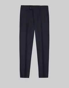 spodnie do zestawu lambrate granatowy slim fit - Spodnie męskie - miniaturka - grafika 1