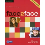 Pozostałe języki obce - Face2face Elementary Workbook with key - Chris Redston, Gillie Cunningham - miniaturka - grafika 1