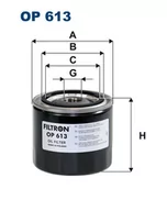 Filtry oleju - Filtron Filtr oleju OP 613 - miniaturka - grafika 1