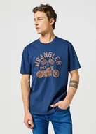 Koszule męskie - Męska koszulka t-shirt Wrangler AMERICANA TEE L - miniaturka - grafika 1