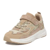 Buty dla dziewczynek - Sneakersy Guess CEO-CP40-5K-258AL Beżowy - miniaturka - grafika 1
