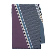 Apaszki i szaliki męskie - Męski szal z jedwabiu - miniaturka - grafika 1